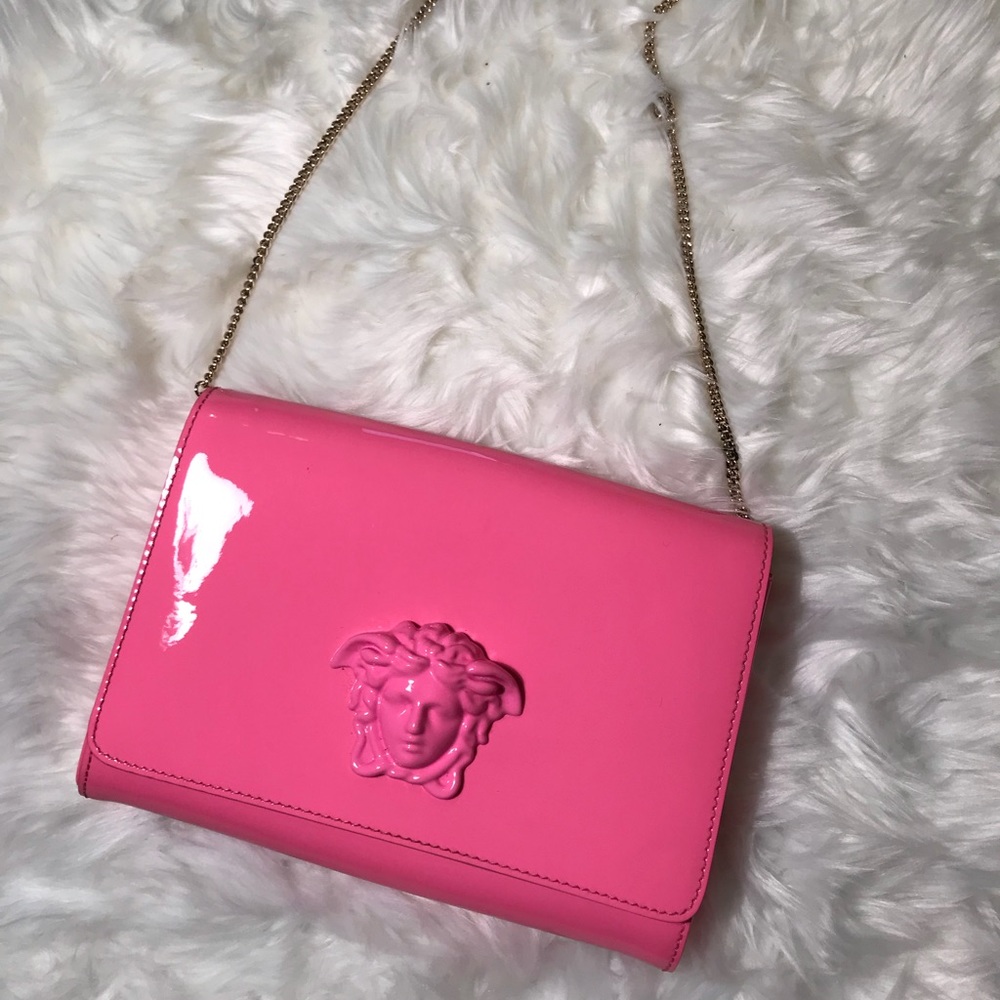 Versace Patent Leather Handbag